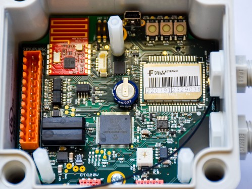 Example of a PCBA designed by FULL ELEC Embedded electronic project